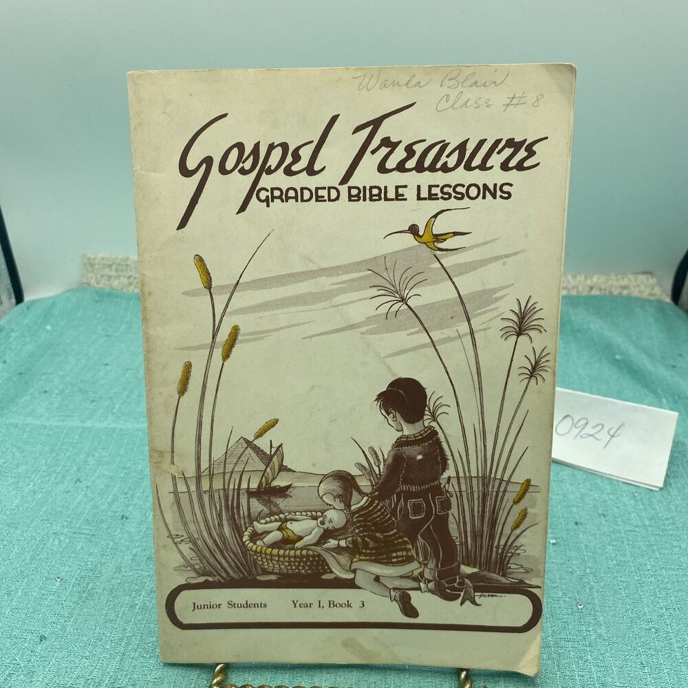 1950’s Graded Bible Lessons - Gospel Treasure-Junior Students Year 1-Book 3